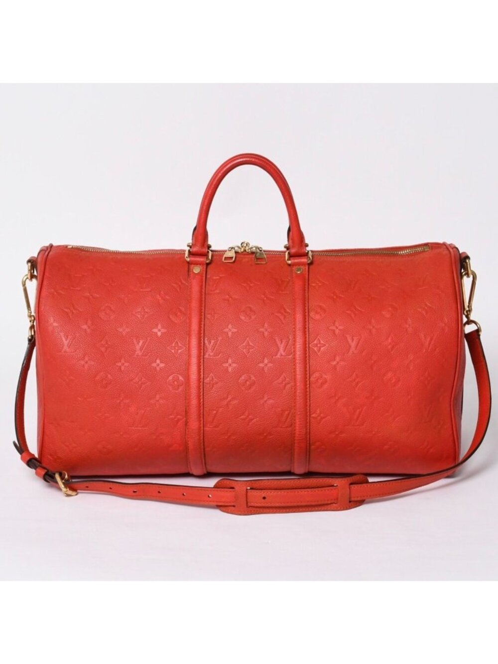 Louis Vuitton Monogram Empreinte Keepall Bandouliere